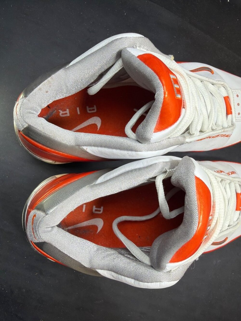 Vintage 2002 Nike Air Max Elite X Mens Size 10 White Orange Sneakers 303965-108 - Picture 11 of 11